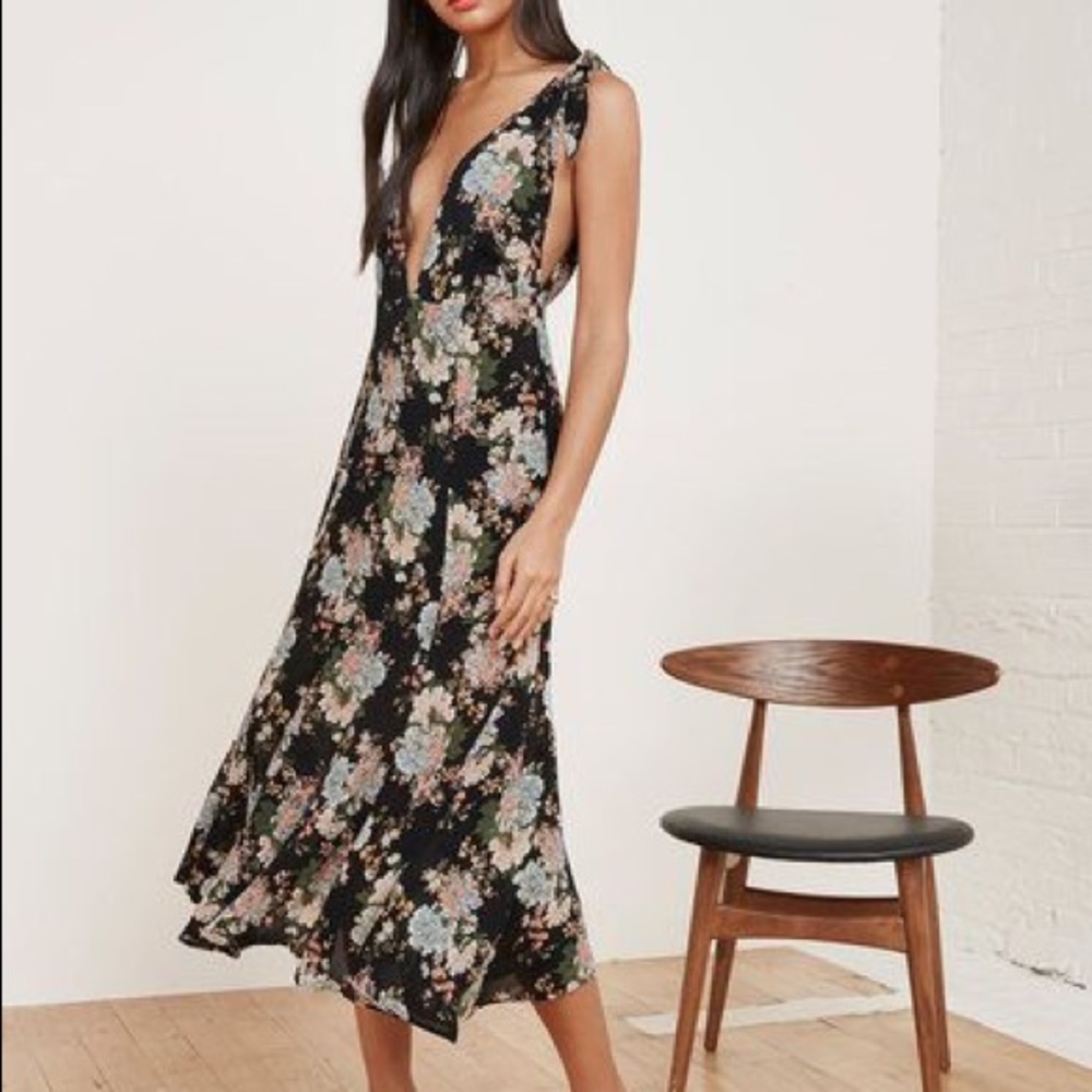 Reformation Adularia dress, floral, size 4